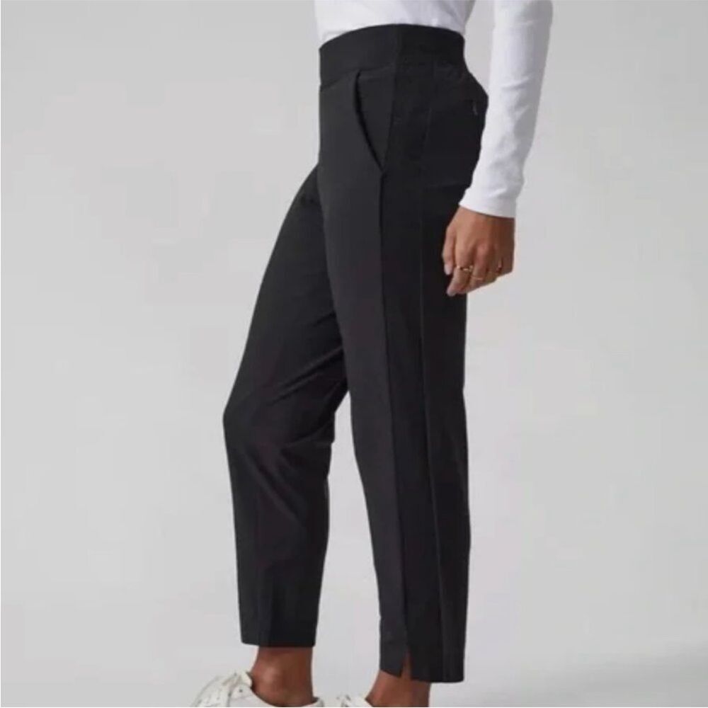Athleta Brooklyn Black Pants Women Size 10T